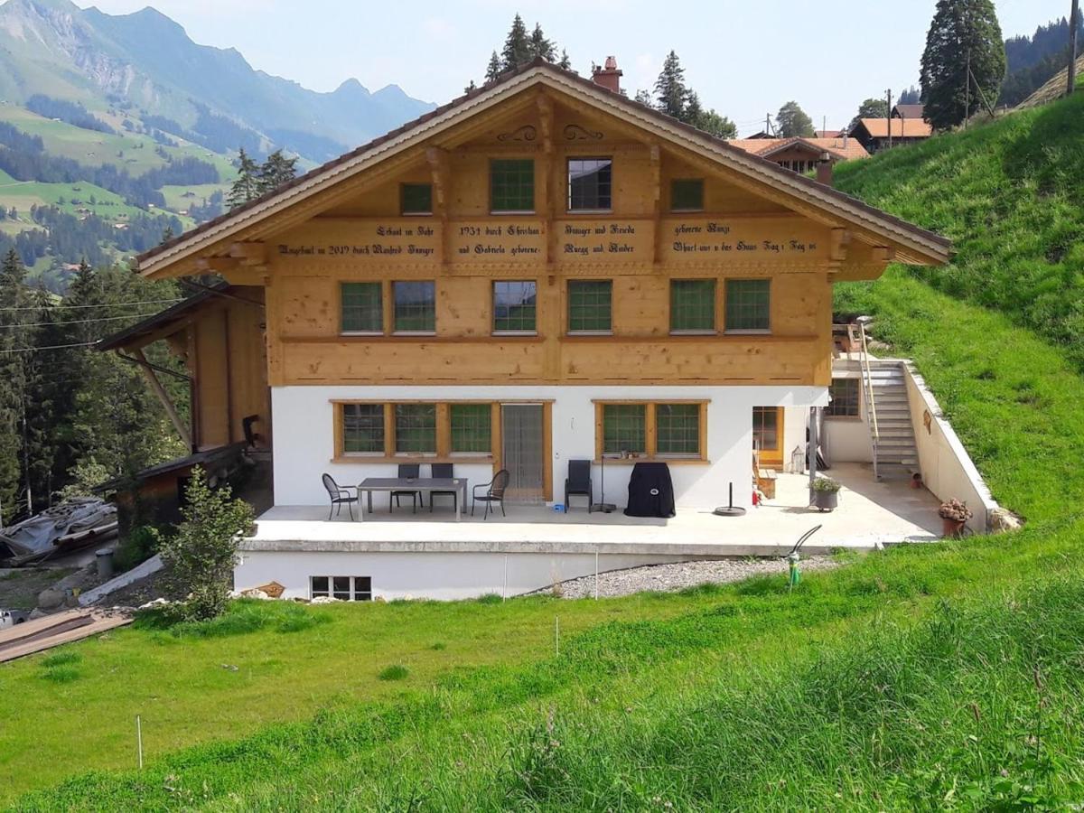 Bed and breakfast Ferien In Der Bergwelt Von Adelboden Extérieur photo